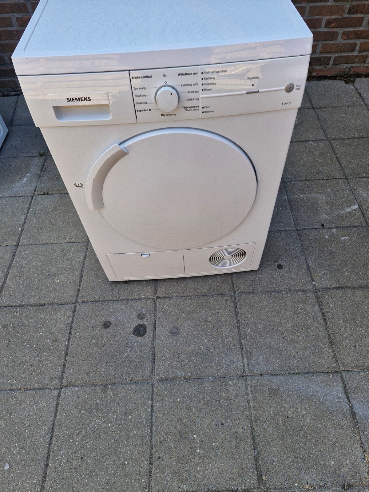 Siemens condens WASDROGER, Witgoed en Apparatuur, 6 tot 8 kg, Ophalen of Verzenden, Zo goed als nieuw, Voorlader