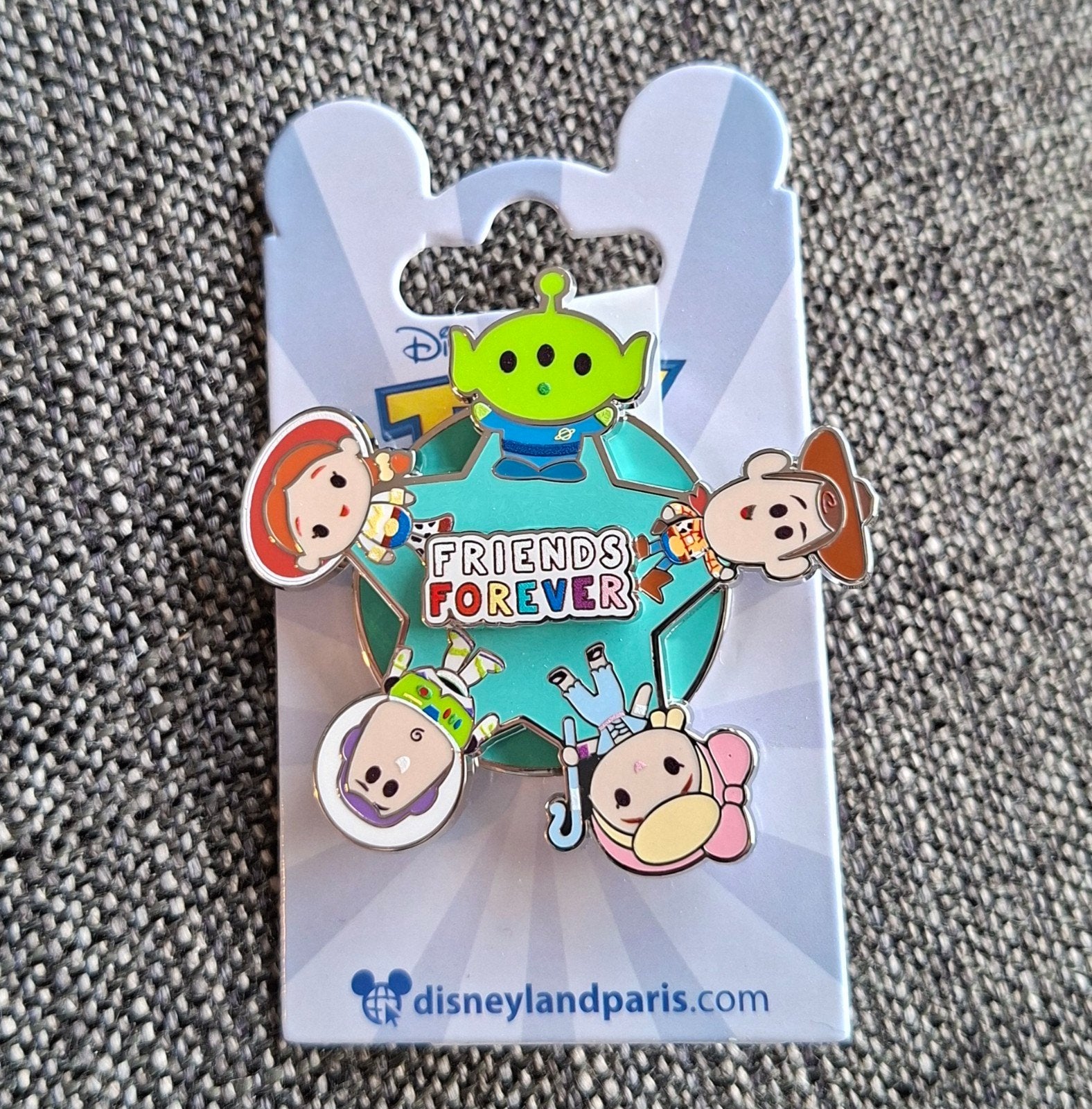 Toy Story Pixar spinner pin - Disneyland Parijs (nieuw), Ophalen of Verzenden, Nieuw