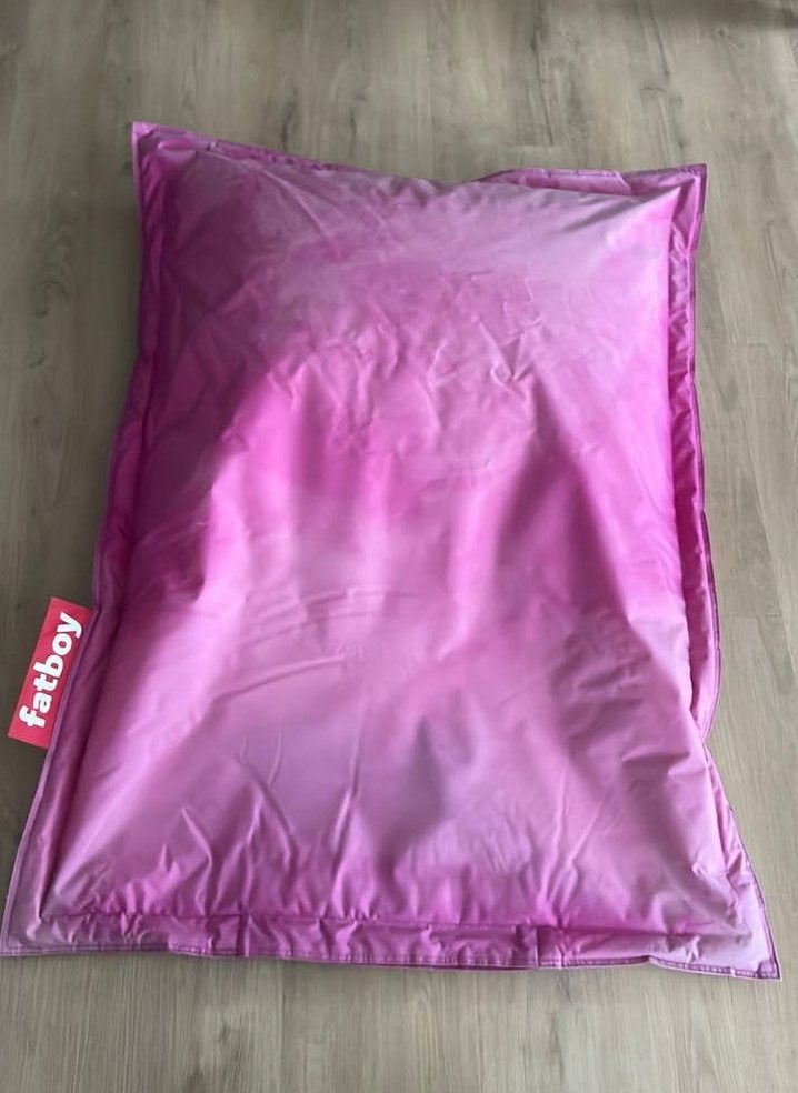 Zitzak, Fatboy, roze, Huis en Inrichting, Ophalen, Gebruikt, Roze, Zitzak