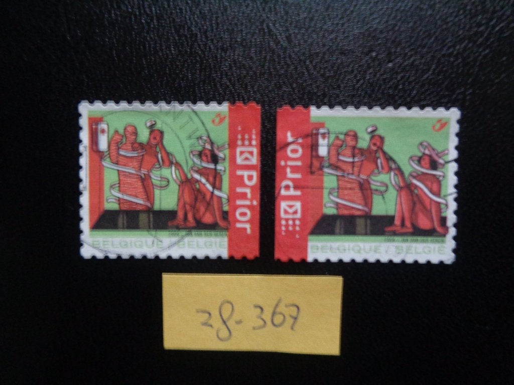 belgie - rode kruis 2006 (zf-367), Ophalen of Verzenden, Gestempeld