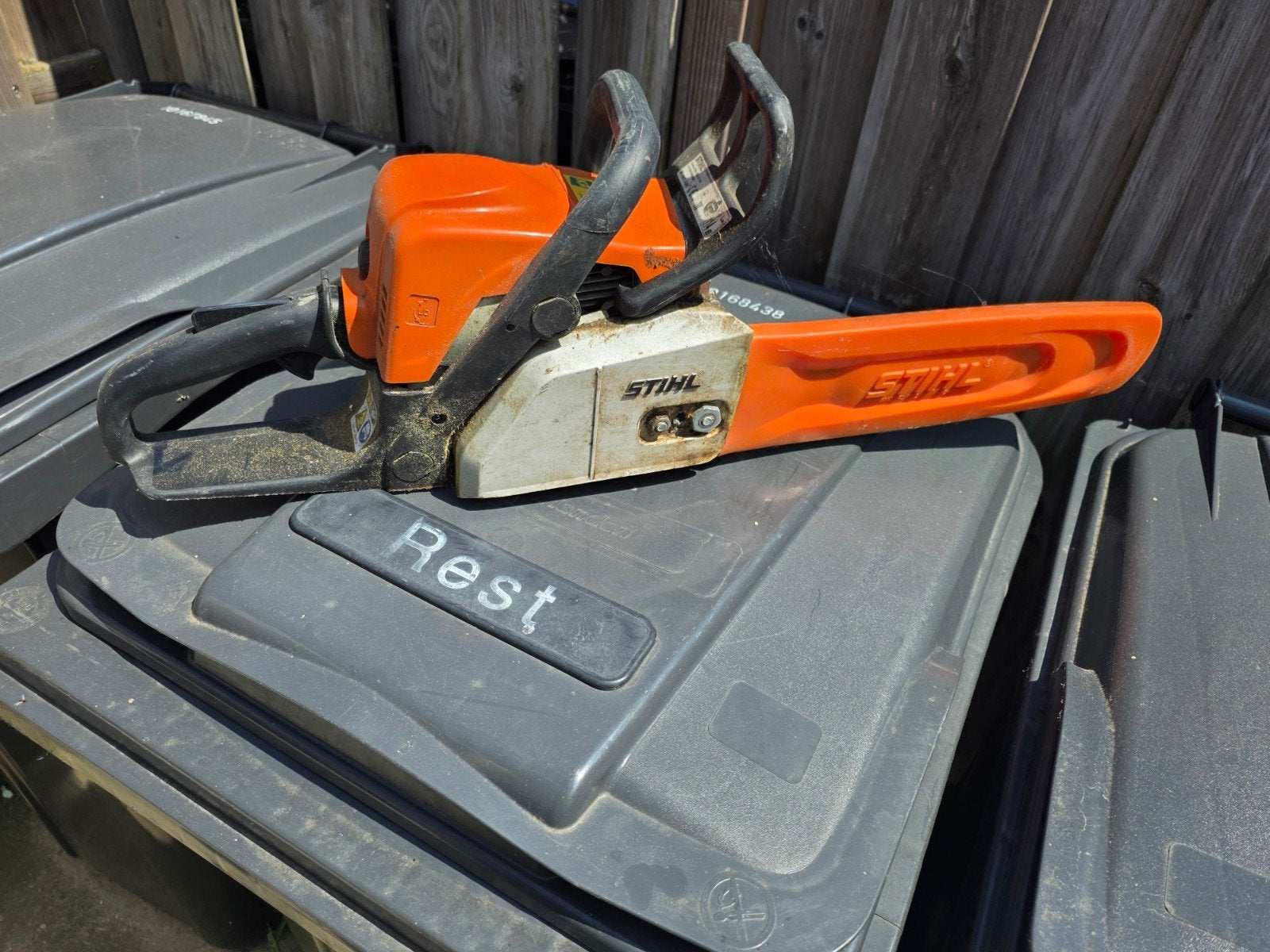 Stihl MS 180 Kettingzaag - Krachtig en Betrouwbaar, Stihl, Gebruikt, 70 mm of meer, Kettingzaag