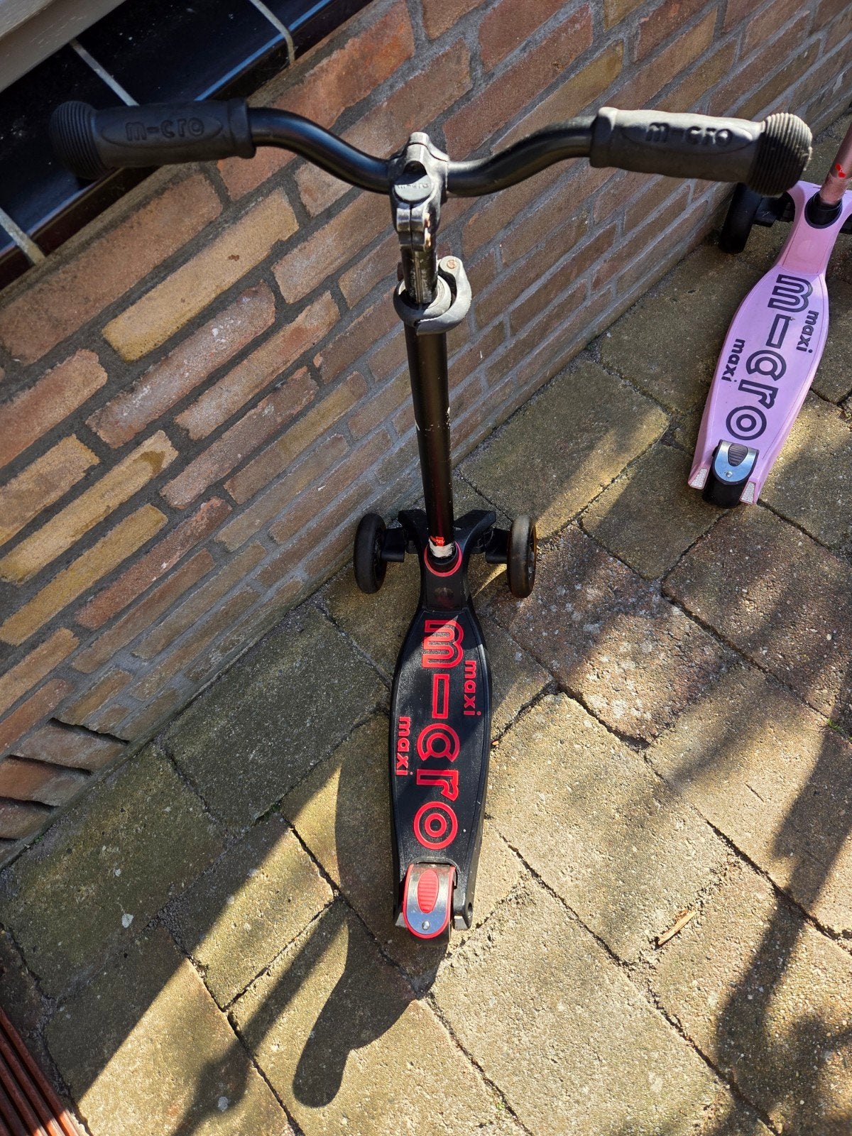 Micro Maxi step met lichtgevende wielen, Fietsen en Brommers, Ophalen, Gebruikt, Gewone step, Micro Maxi