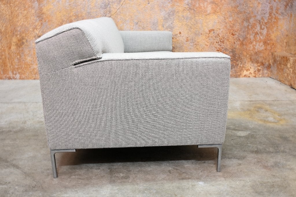 IZG Staat beigekleurige stoffen Design on Stock Bloq bank, Huis en Inrichting, Design on Stock, 75 tot 100 cm, Ophalen of Verzenden