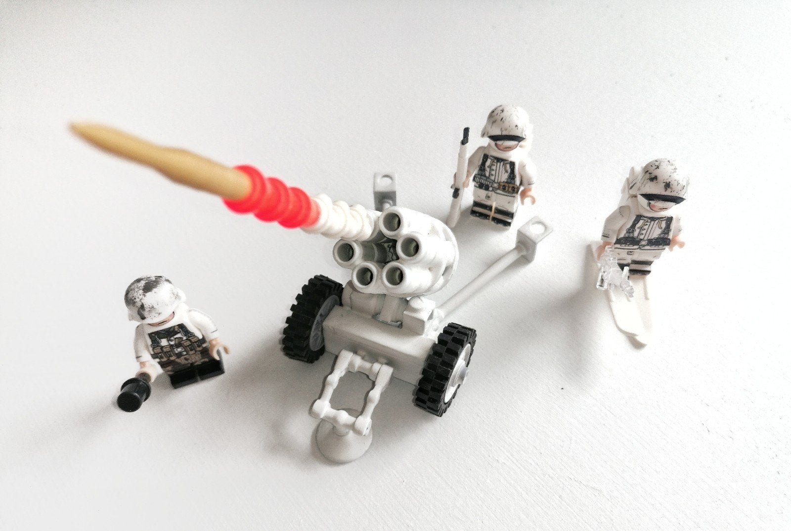Lego MOC German Nebelwerfer € 15,00, Kinderen en Baby's, Speelgoed | Duplo en Lego, Ophalen of Verzenden, Nieuw, Compleet, Lego