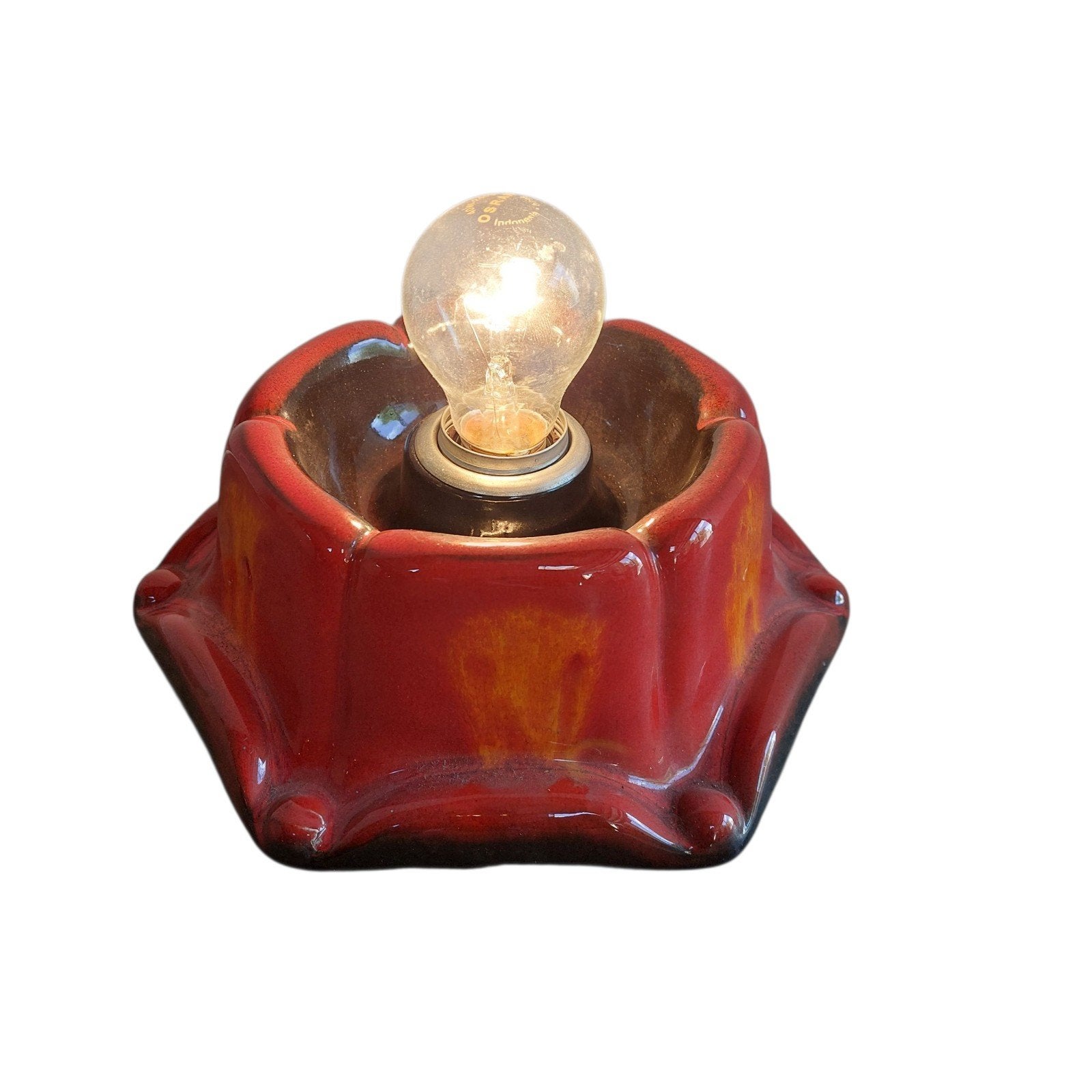Vintage keramiek wandlamp, Ophalen