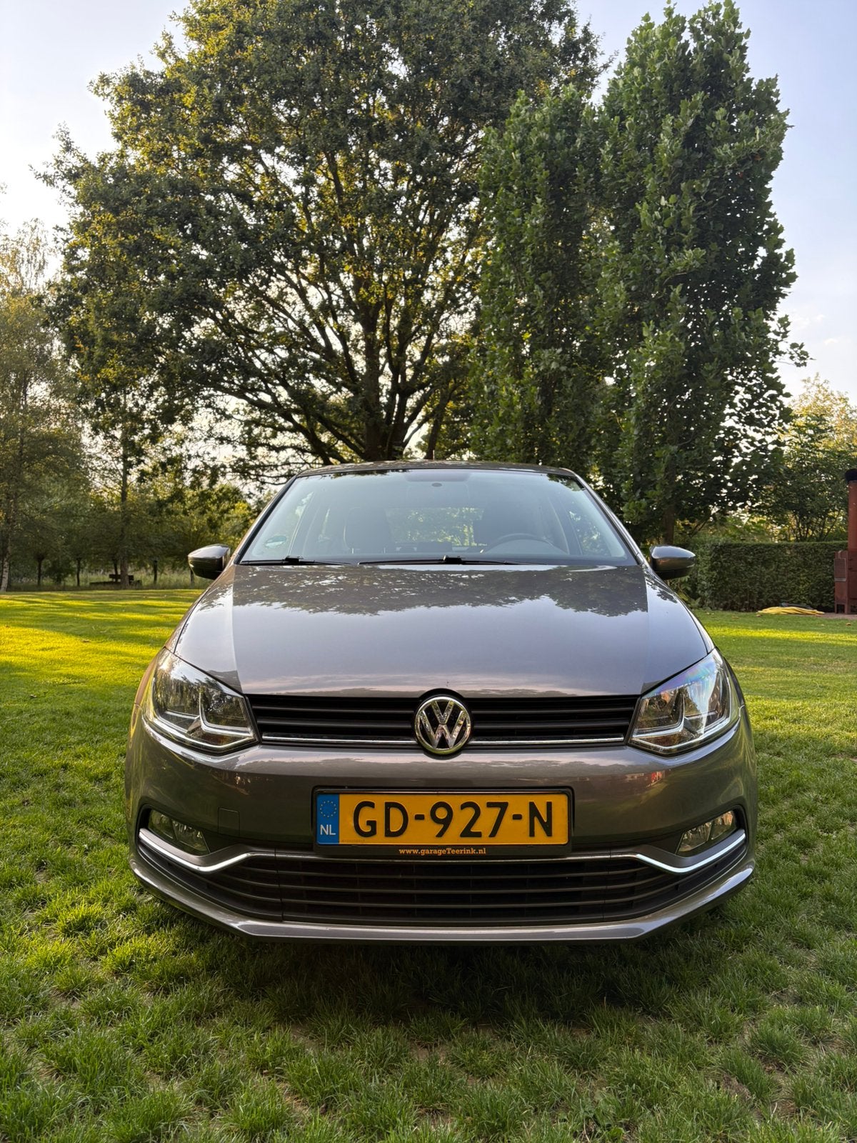 Volkswagen Polo 1.2 TSI 2015 Grijs, Auto's, Voorwielaandrijving, Stof, Euro 6, 4 cilinders