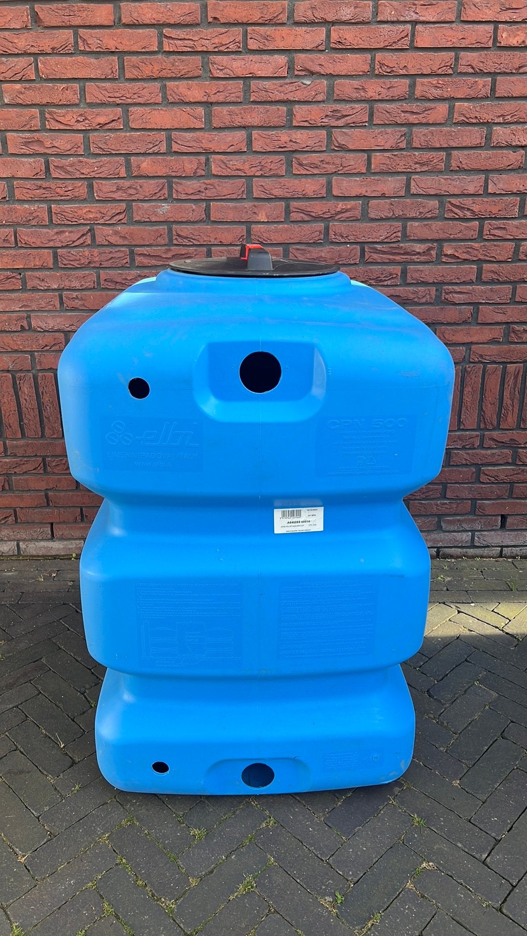 Regenton / regenvat opslagtank / tank 500 liter, 150 liter of meer, Ophalen, Zo goed als nieuw, Kunststof