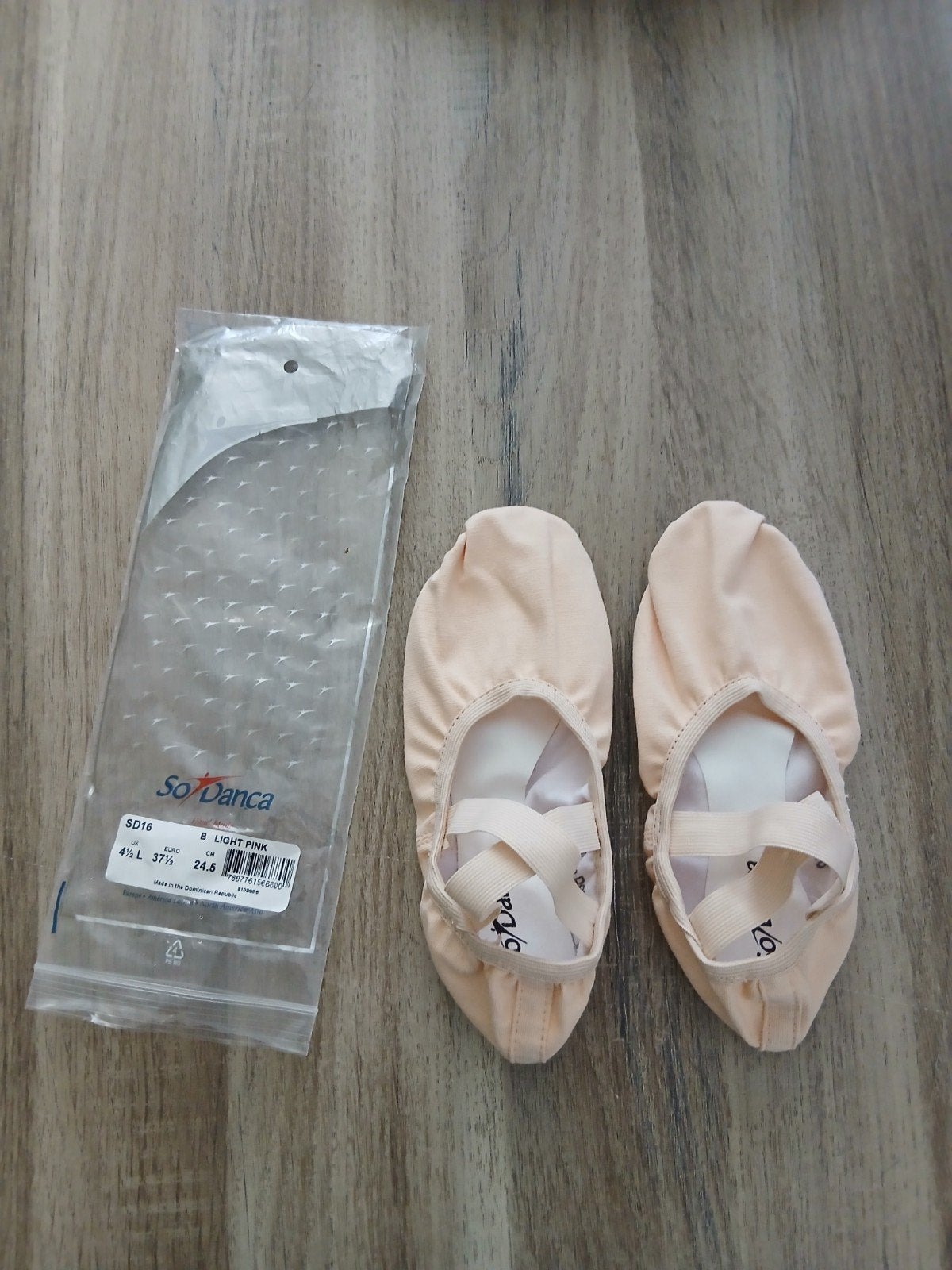 So Danca SD16 Balletschoenen - Lichtroze - Maat 37.5, Ophalen of Verzenden, Nieuw, Roze, Sneakers of Gympen