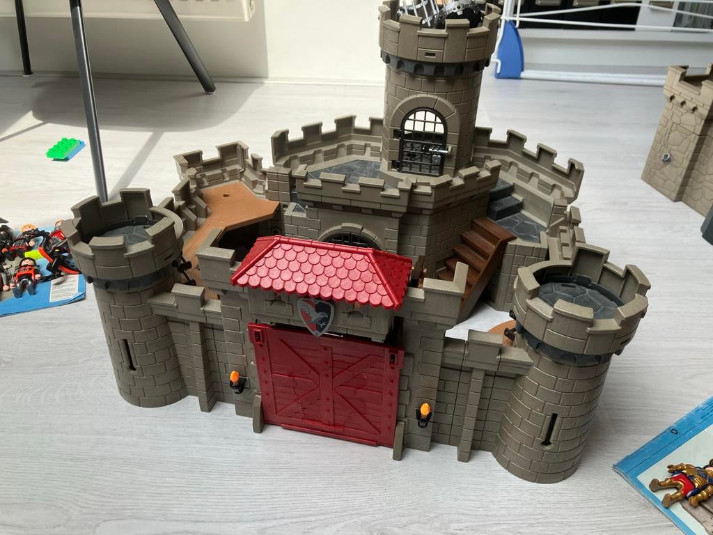 Playmobil Kasteel 6001 met boekje, Ophalen of Verzenden, Gebruikt, Complete set