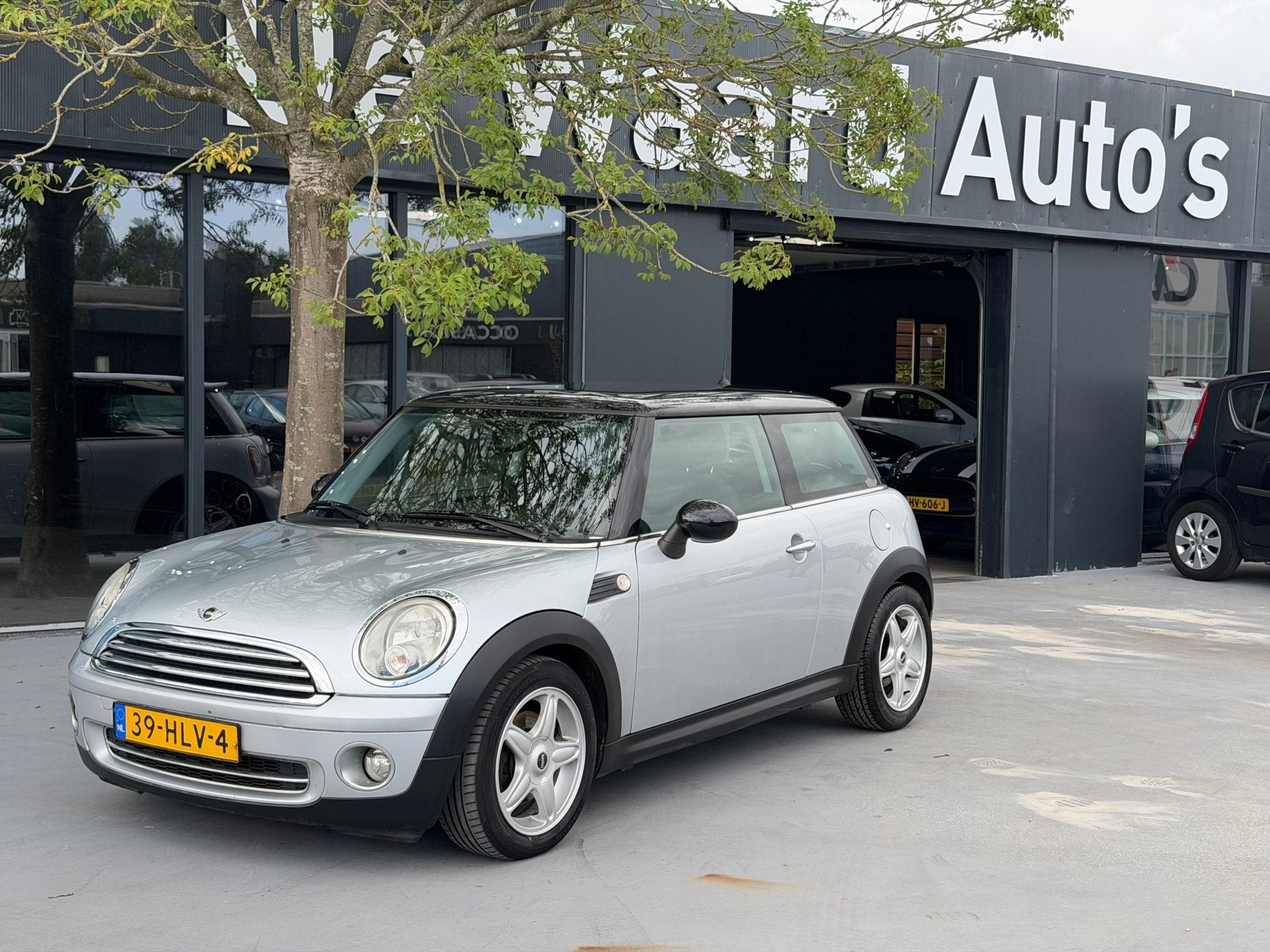 Mini 3-Deurs 1.6 Cooper Chili/ airco/ cruise/ dealer onderho, Auto's, Voorwielaandrijving, Dealer onderhouden, Gebruikt, 750 kg