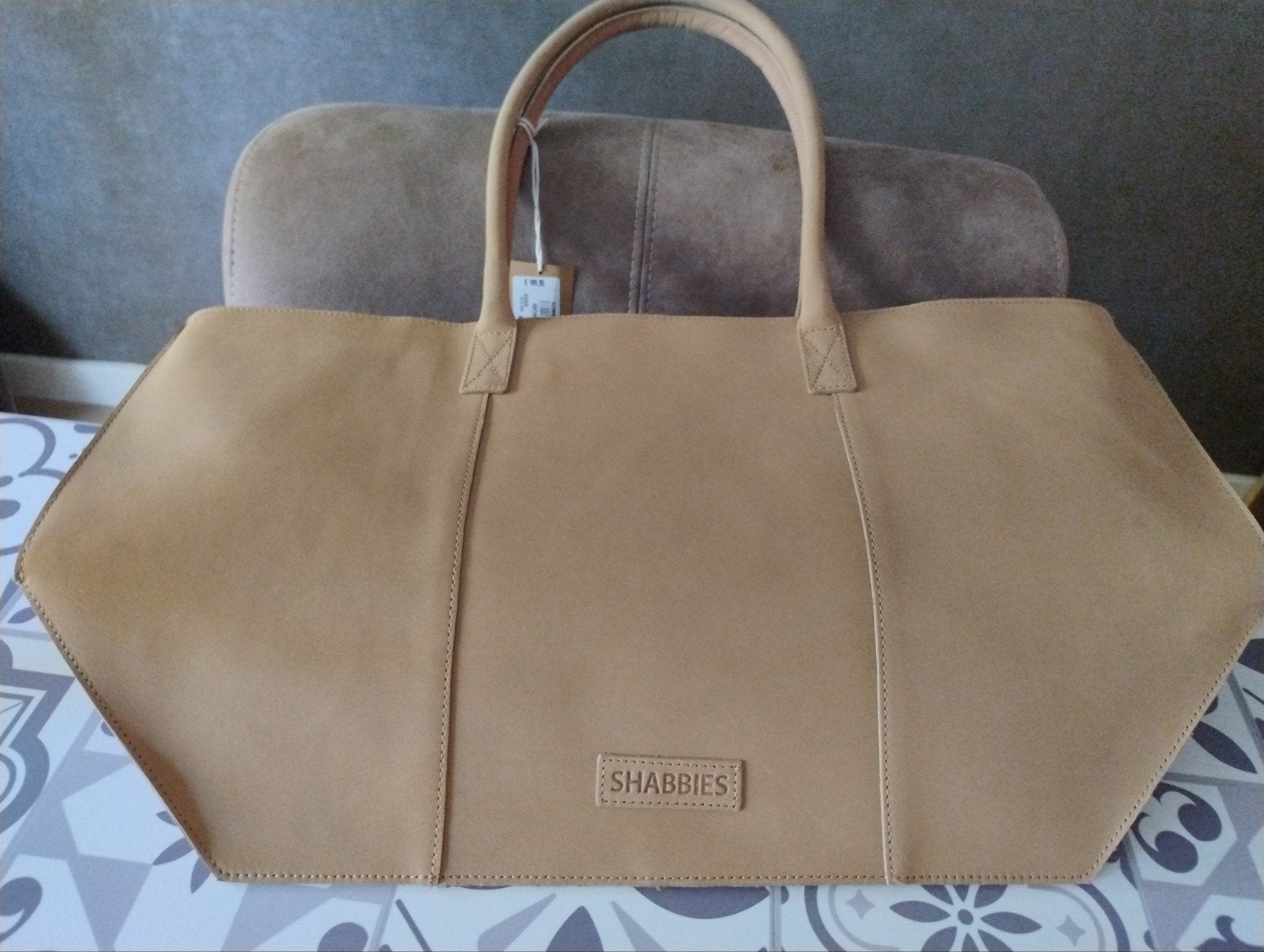 Nieuwe Shabbies tas - Stijlvol en ongebruikt, Ophalen, Nieuw, Beige, Handtas