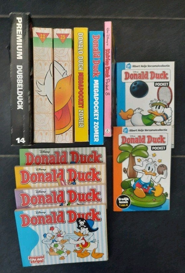 Donald Duck Pockets, vakantieboeken, tijdschriften etc, Meerdere comics, Ophalen of Verzenden, Gelezen, Europa
