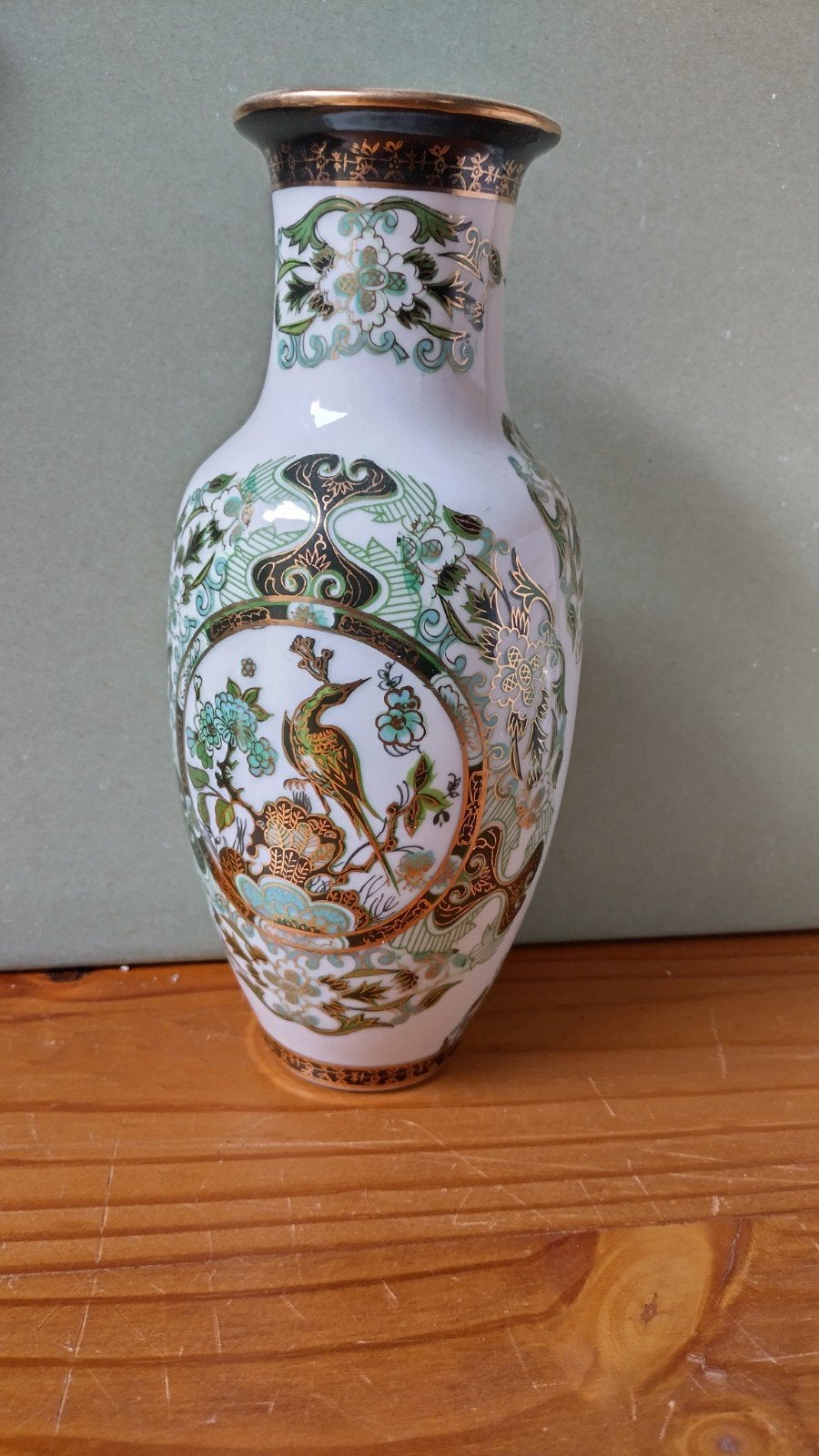 Imari porselein Vaas met Vogelmotief, Ophalen of Verzenden