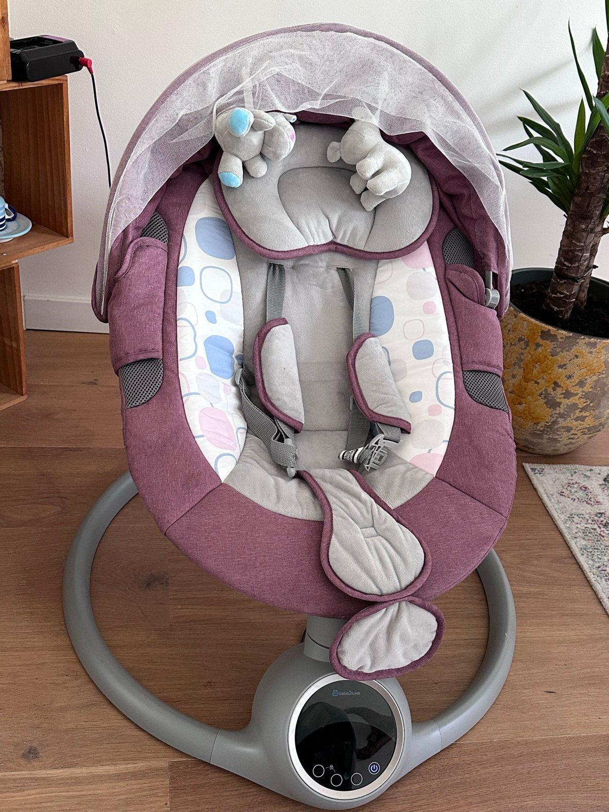 Beba2luxe Baby Schommelstoel - Zo goed als nieuw, Ophalen, Zo goed als nieuw