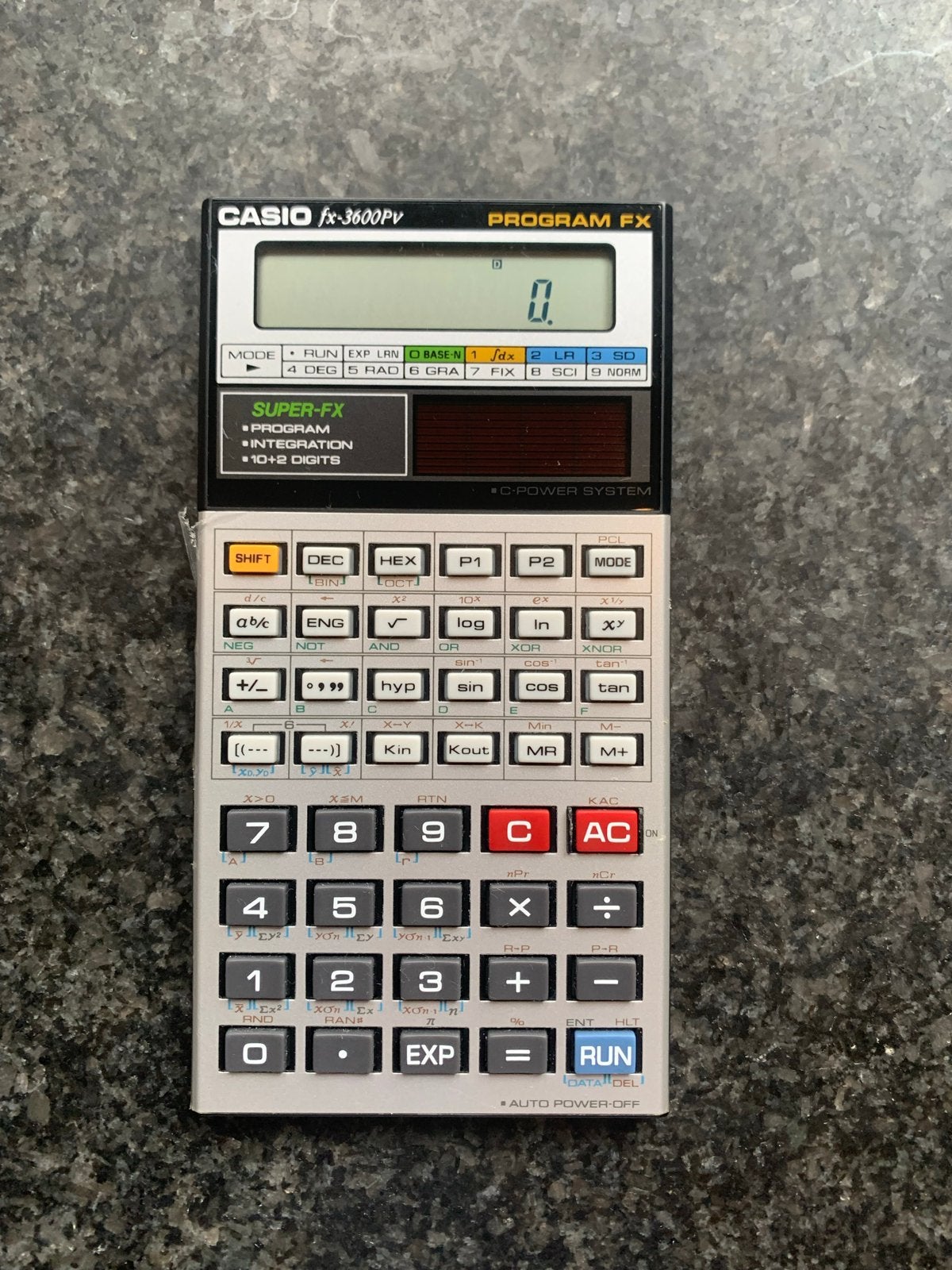 Rekenmachine Casio Fx-3600pv,Program Fx, Ophalen of Verzenden, Zo goed als nieuw