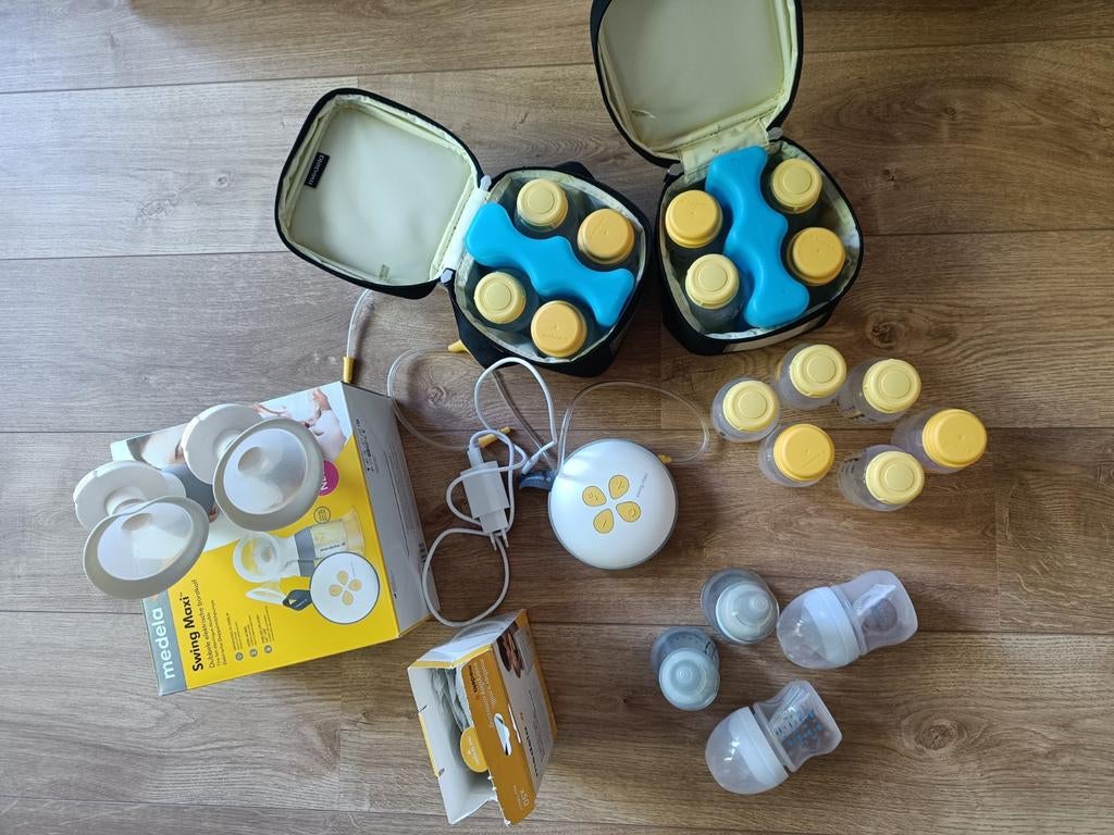 Medela swing maxi dubbele elektrische borstkolf, Ophalen of Verzenden
