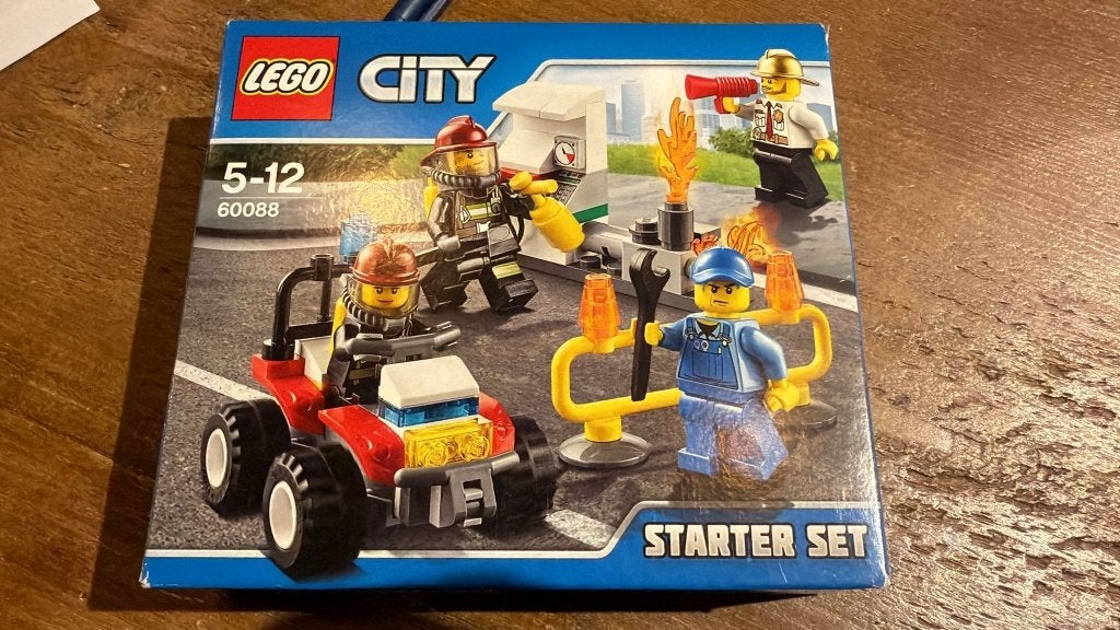 LEGO City Bundel – 4 Startersets: 60088,60100,60106 & 60157, City, Lego, Inclusief accessoires, Ophalen of Verzenden