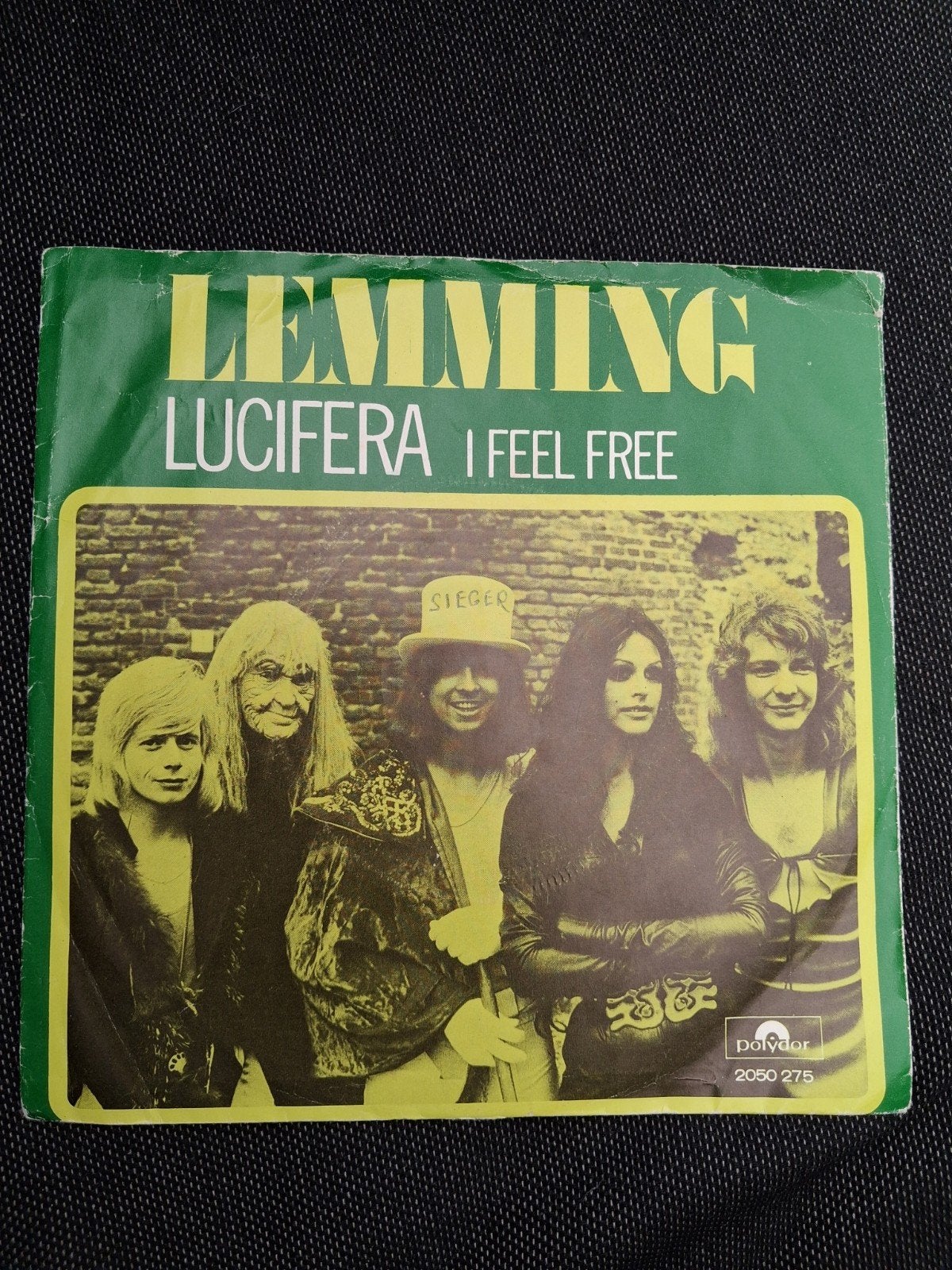 Lemming - Lucifera / I Feel Free (Polydor Single), Originele persing, Ophalen of Verzenden, Gebruikt, Rock en Metal