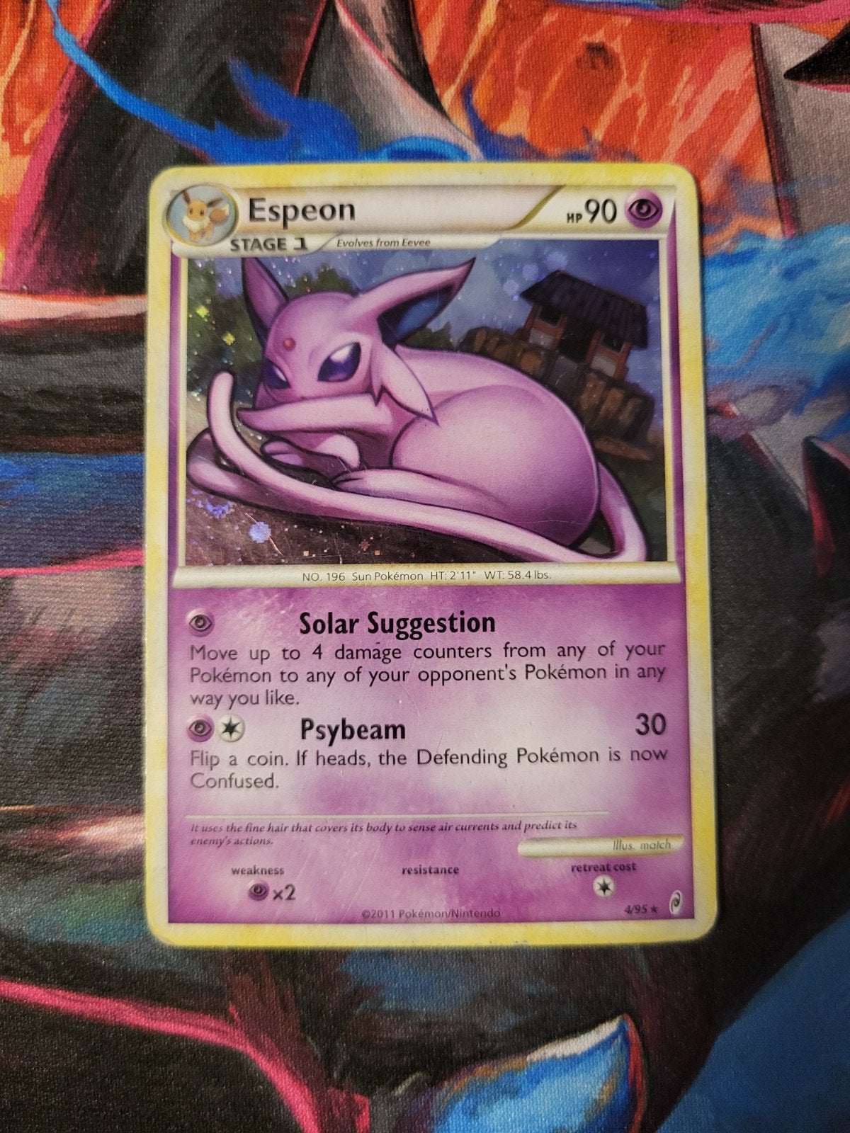 Espeon - Call of Legends #4/95, Hobby en Vrije tijd, Verzamelkaartspellen | Pokémon, Ophalen of Verzenden, Gebruikt