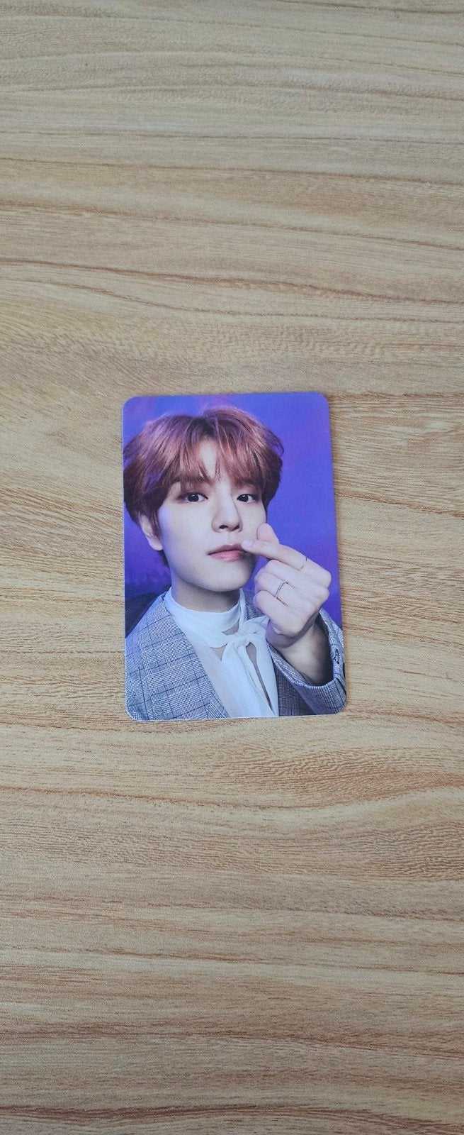 KPOP stray kids seungmin rockstar photocard, Ophalen of Verzenden, Zo goed als nieuw, Sigarenbandjes