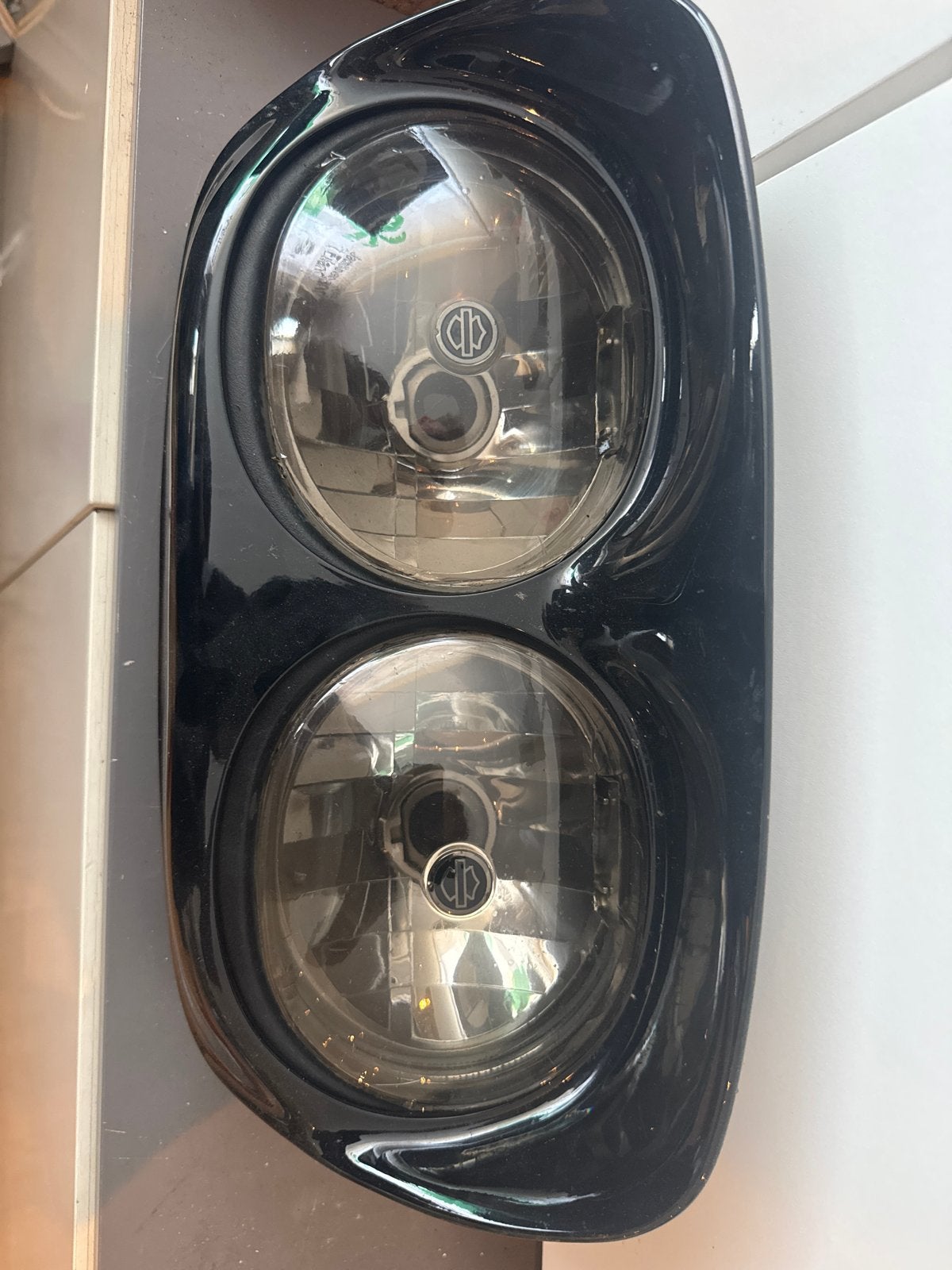 Harley-Davidson Road Glide koplamp, Ophalen of Verzenden, Gebruikt