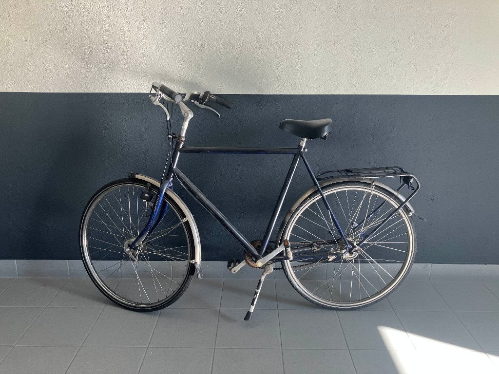 Herenfiets Union / stadsfiets werkend, Gebruikt, 61 tot 65 cm, Schijfrem, Ophalen