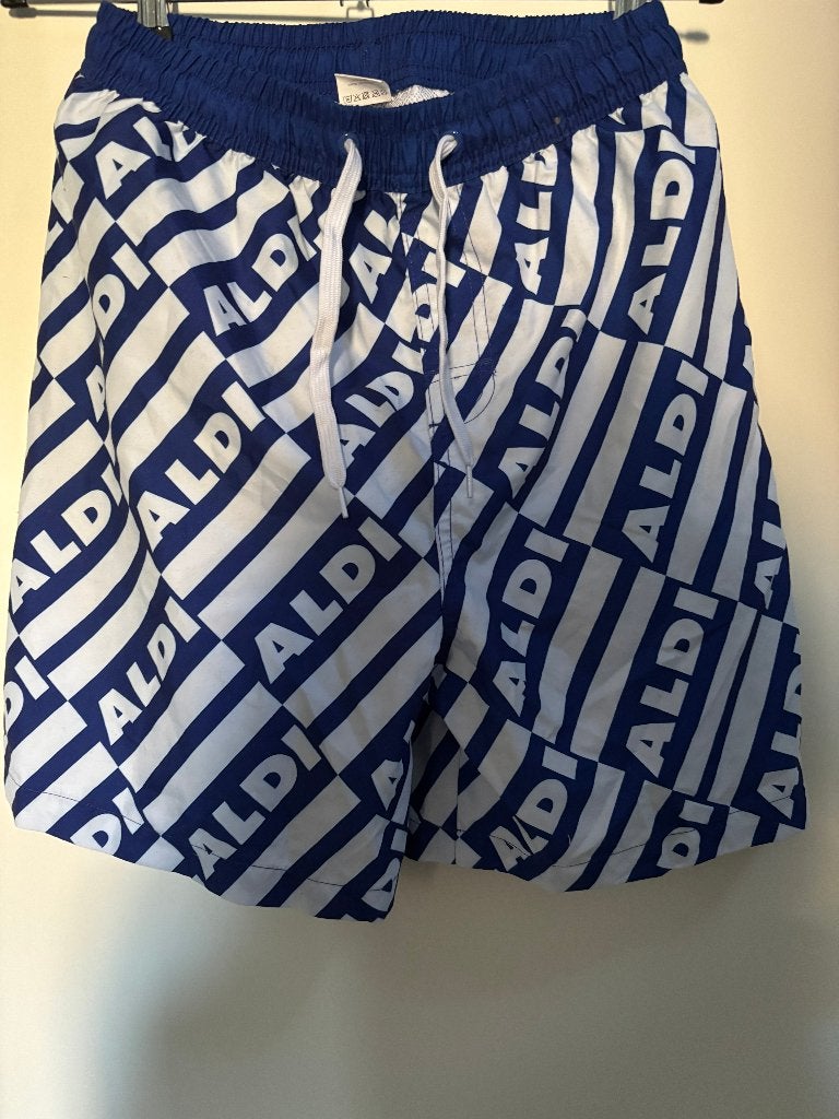 Aldi zwembroek maat S, Blauw, Ophalen of Verzenden, Zwemshort, Aldi