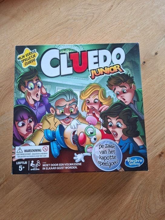 Cluedo junior, Ophalen of Verzenden, Zo goed als nieuw