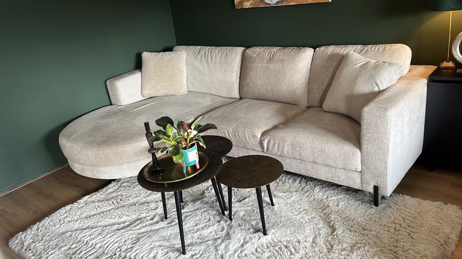 Moderne Hoekbank van Seats and Sofas - Zo goed als nieuw, 250 tot 300 cm, 125 tot 150 cm, Hoekbank, Ophalen of Verzenden