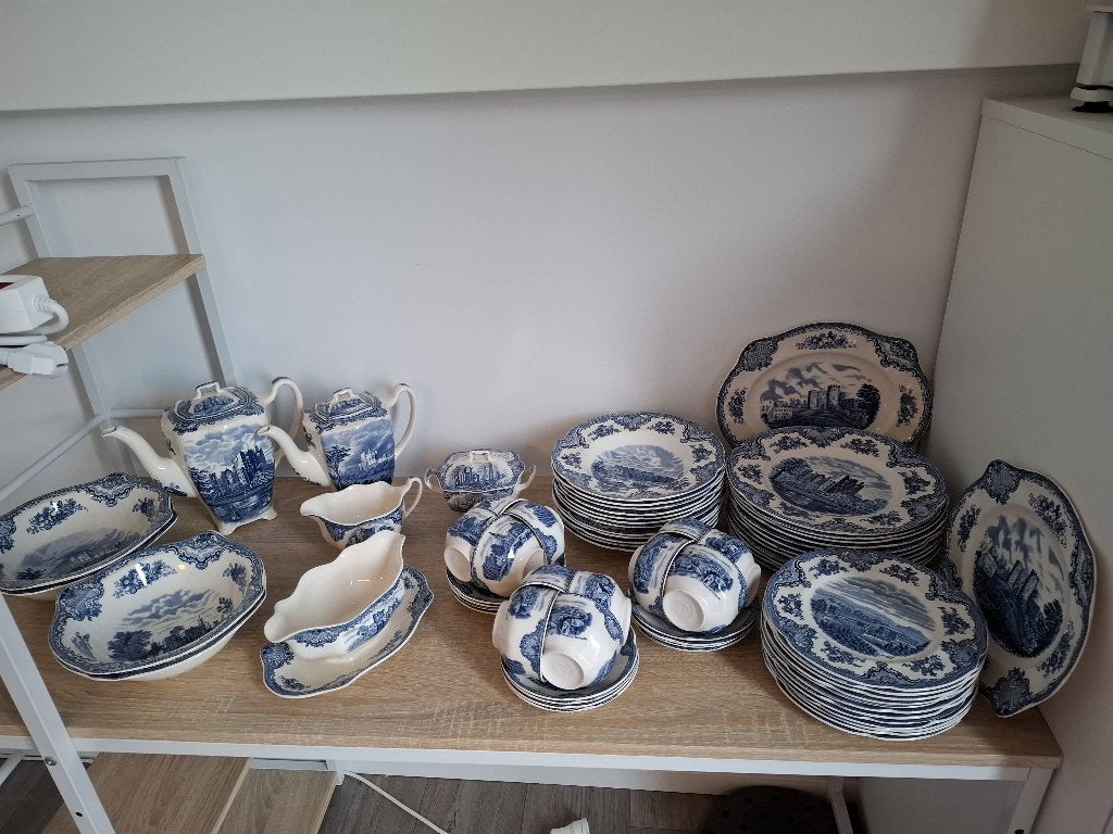 johnson bros old britain castle, Antiek en Kunst, Antiek | Servies los, Ophalen