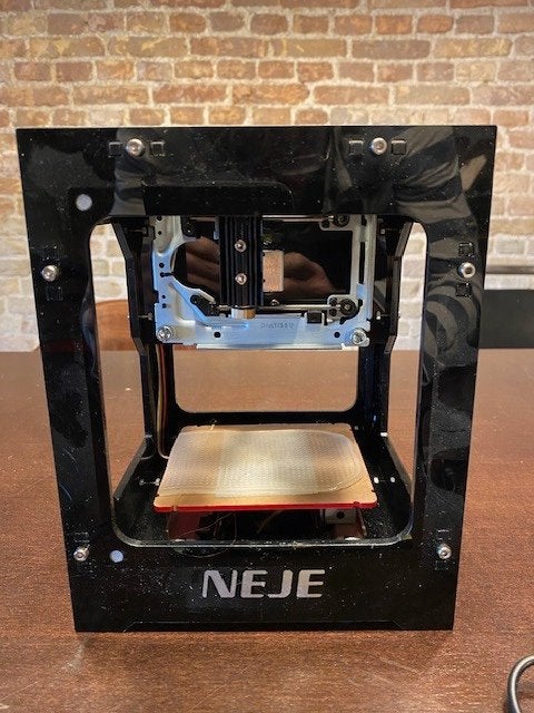 Neje mini lasergraveermachine, Ophalen, Zo goed als nieuw