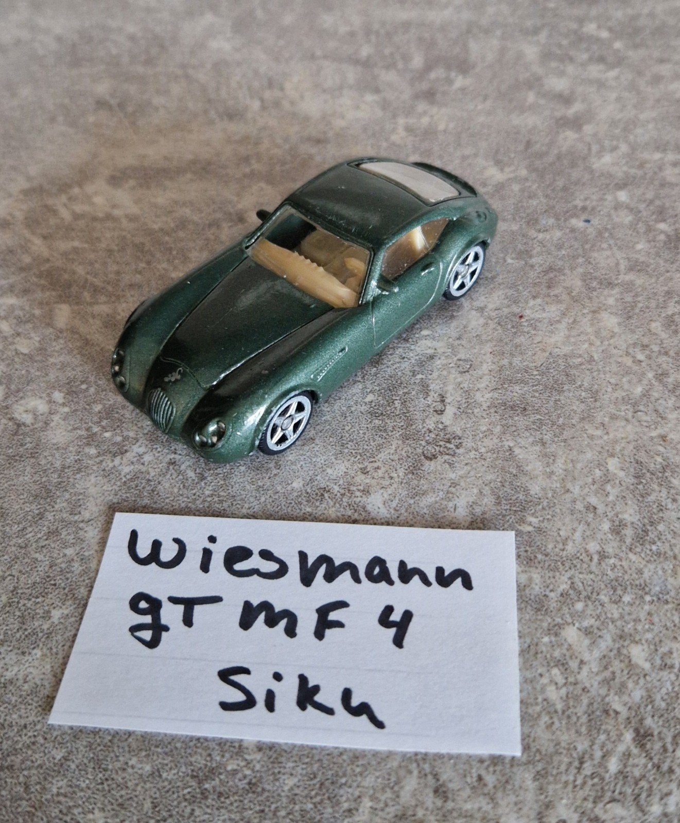 Siku Wiesmann GT MF 4 modelauto, Ophalen of Verzenden, Zo goed als nieuw, Auto