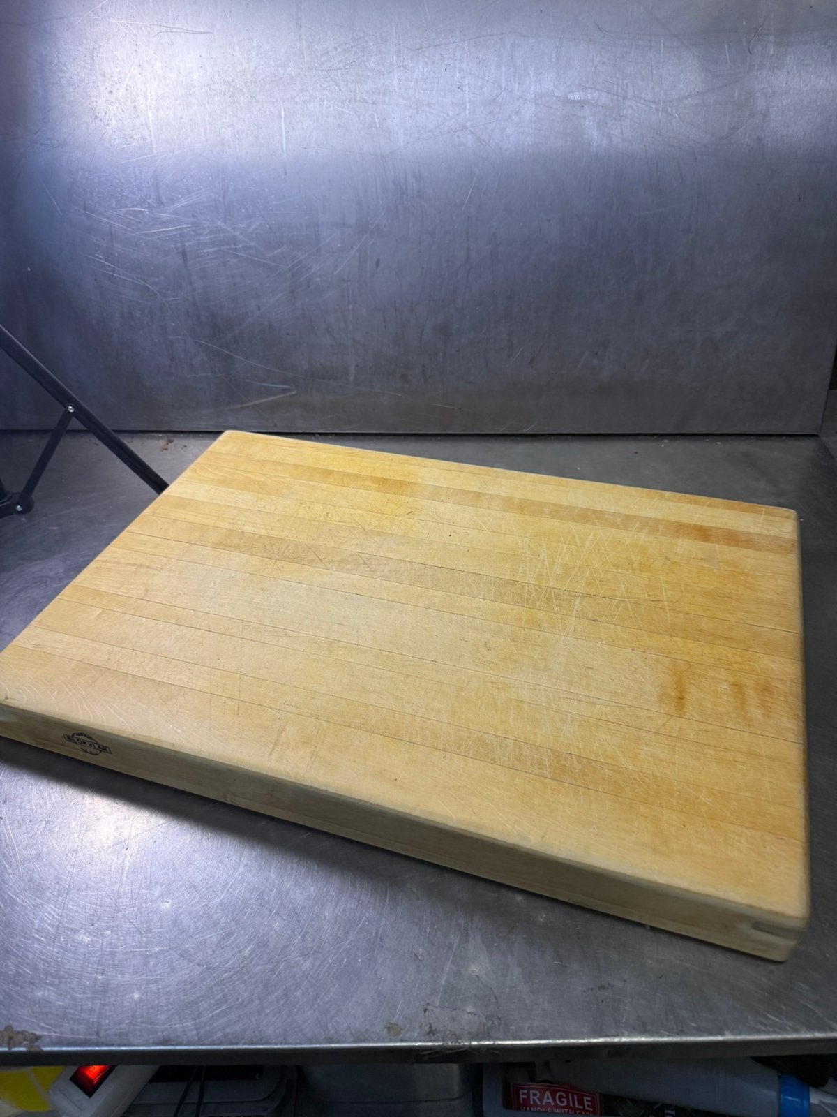 Mooie houten snij blok plank, Ophalen, Zo goed als nieuw