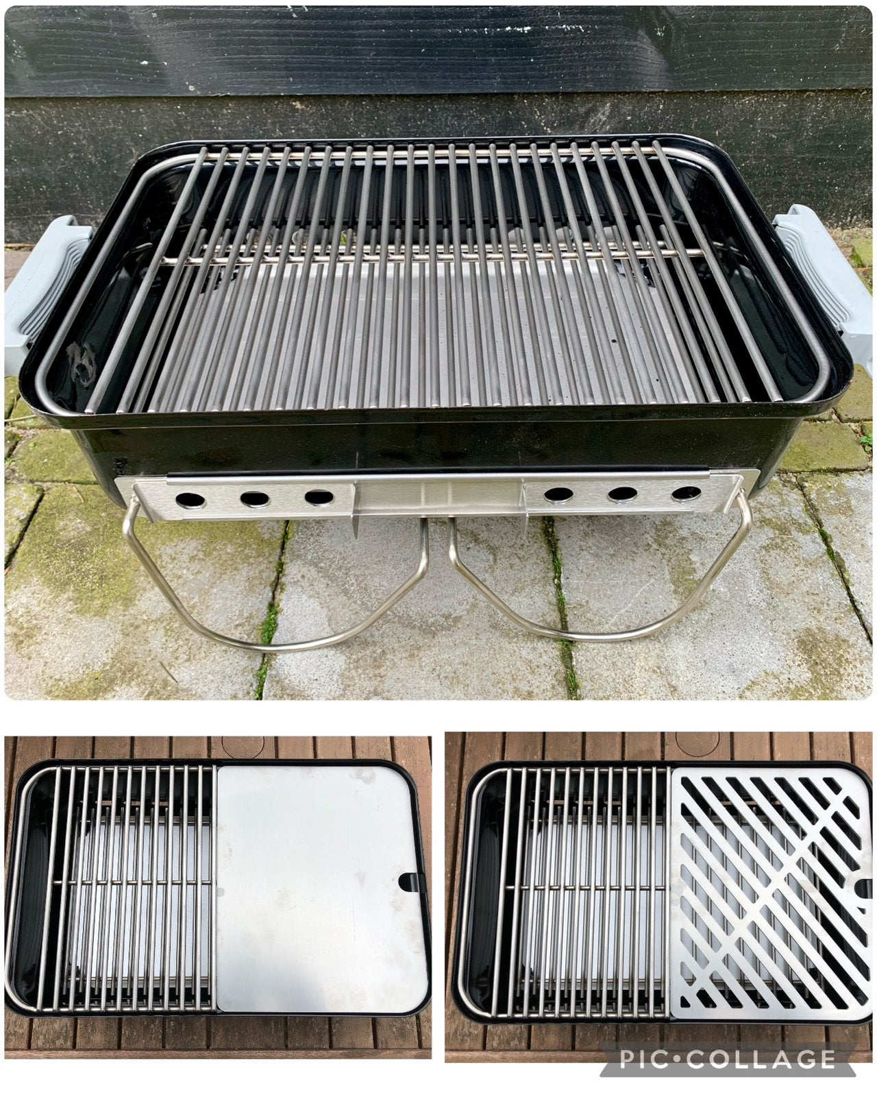 RVS Roosters & Accessoires voor Weber Go Anywhere (WGA), Ophalen of Verzenden, Nieuw, Met accessoires