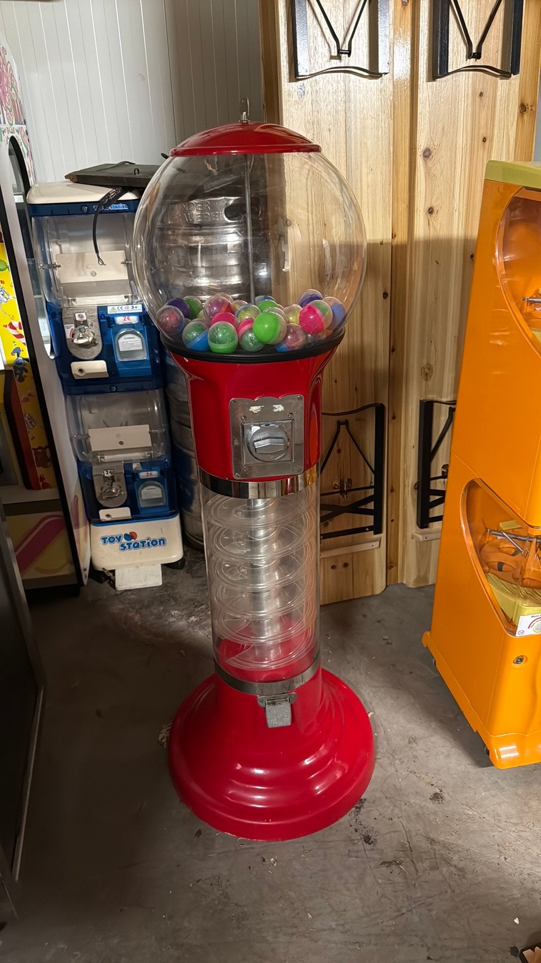 Kauwgomballen automaat, Verzamelen, Automaten | Overige, Ophalen of Verzenden, Zo goed als nieuw
