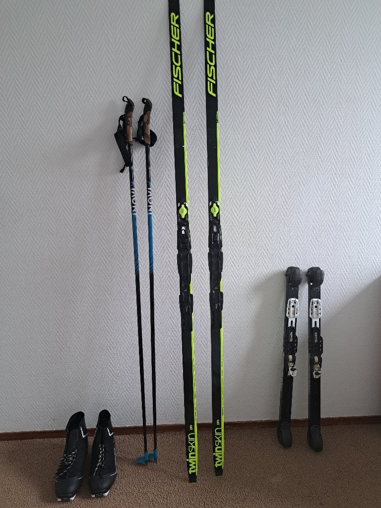 langlauf Vasaloppet, Ophalen, Ski's, Fischer, Gebruikt