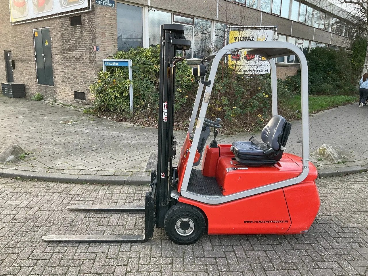 BT C3E150 1500KG 5.00METER HEFTRUCK (bj 2005), Heftruck, 1000 tot 2000 kg, BT, Marconistraat 2
3133KL  Vlaardingen, NL