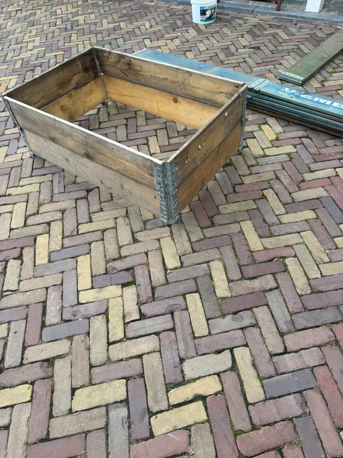 Palletranden opzetranden palletopzetranden, Doe-het-zelf en Verbouw, Kratten en Dozen, Ophalen of Verzenden