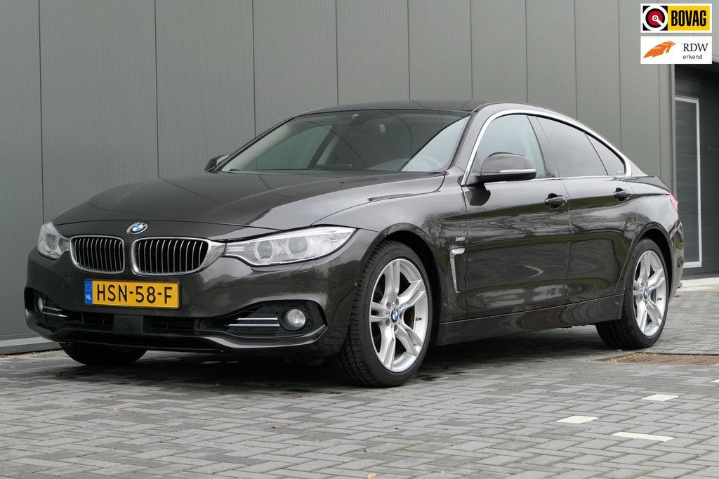 BMW 4-serie Gran Coupé 428i Luxury HUD 360 camera Navi Spor, Auto's, BMW, Automaat, 745 kg, Achterwielaandrijving, Gebruikt