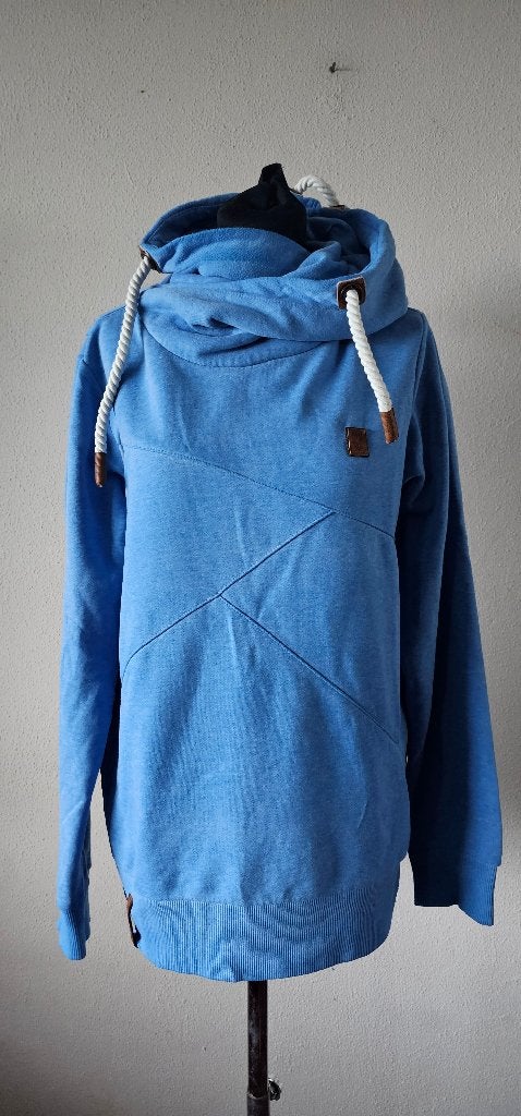 Naketano hoodie, maat L,(7225), Ophalen of Verzenden, Gedragen, Maat 42/44 (L), Blauw