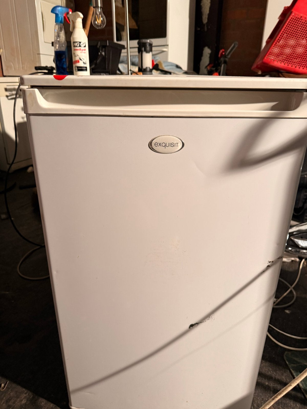 Exquisit Vrieskast - Compact en Energiezuinig, Gebruikt, Minder dan 60 cm, Energieklasse A of zuiniger, Vrijstaand