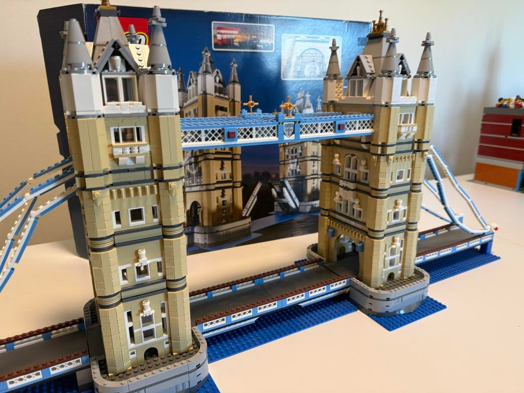 Lego Creator Expert 10214 Tower Bridge, Ophalen of Verzenden, Zo goed als nieuw, Complete set, Lego