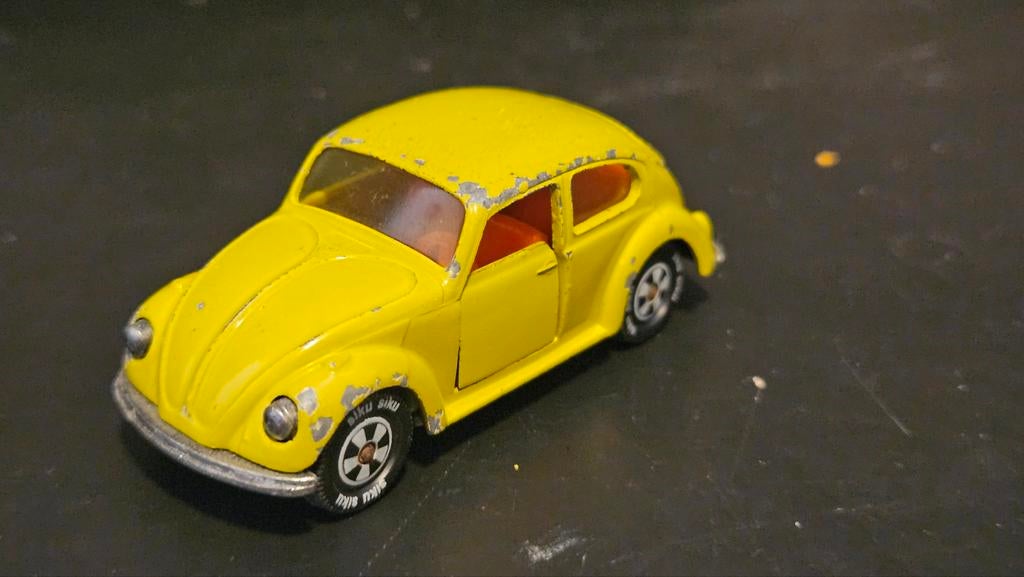 Siku vw kever geel, Ophalen of Verzenden, Gebruikt, Auto, SIKU
