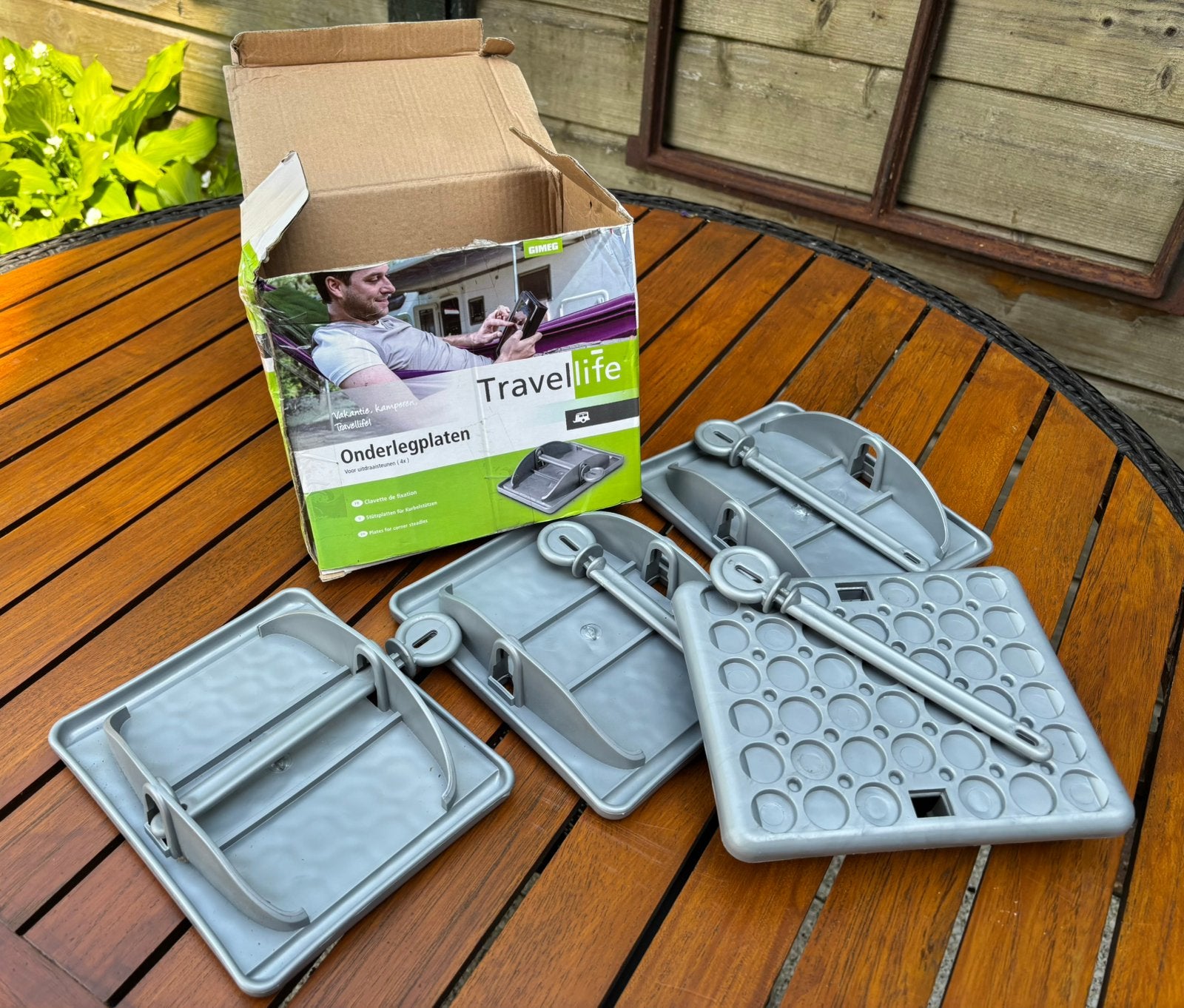Nieuwe onderlegplaten, stabilisatie voeten, Caravans en Kamperen, Caravan accessoires, Ophalen of Verzenden, Nieuw