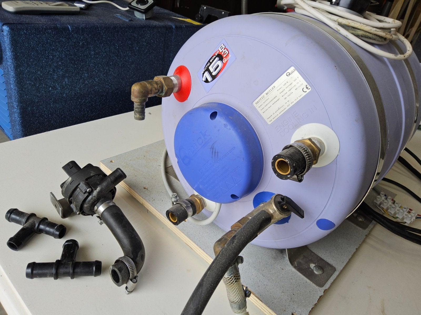 Quick Nautic Boiler B3 15L - Boiler voor boot of camper, Ophalen, Gebruikt