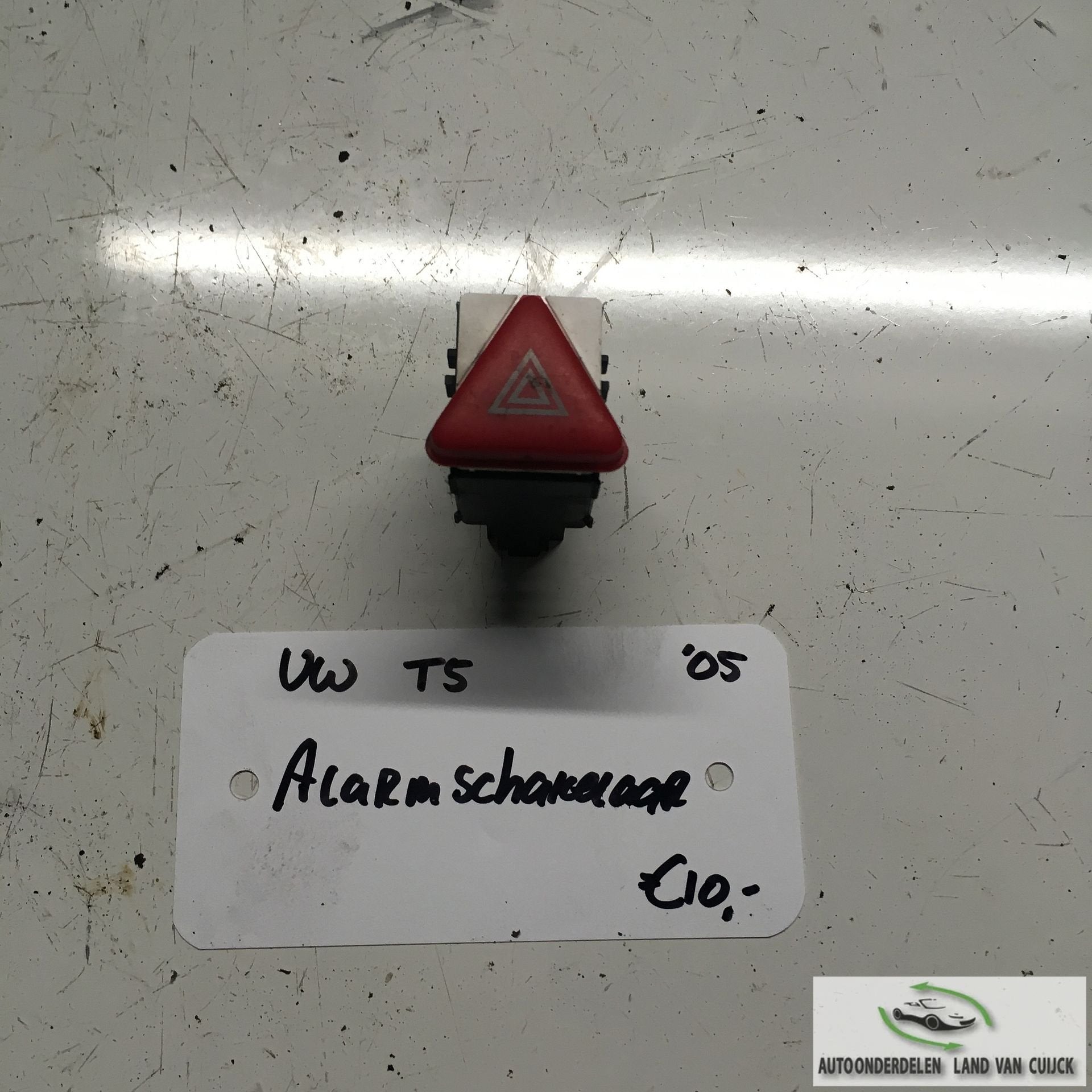 Vw Transporter T5  1.9 D 2005   Alarmlichtschakelaar 6Y0 953