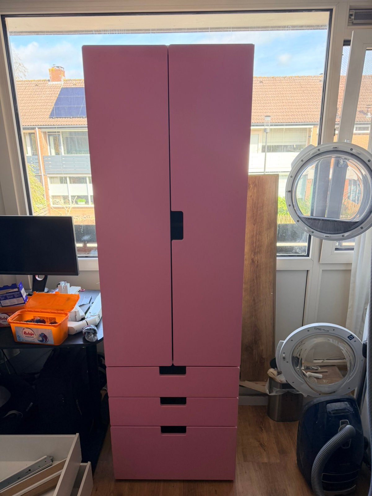 Mooie roze kast van IKEA., Ophalen, Zo goed als nieuw