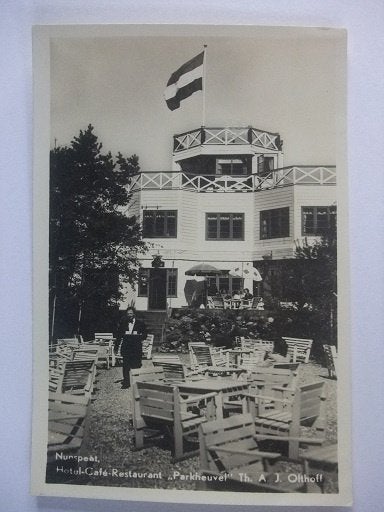 Q55 Nunspeet - Hotel Parkheuvel Th.A.J. Olthoff, Verzenden, 1960 tot 1980, Gelopen, Gelderland