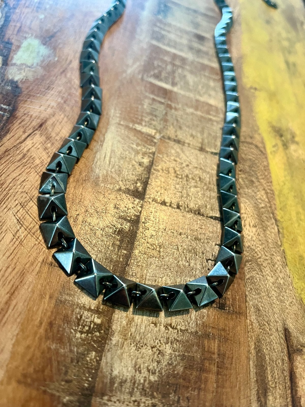 Y2K Heupketting met Studs - metaal, Ophalen of Verzenden, Zo goed als nieuw, Zwart, Overige materialen