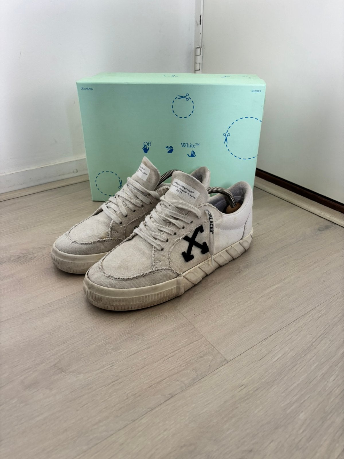 Off-White sneakers, Wit, Ophalen of Verzenden, Sneakers of Gympen, Zo goed als nieuw